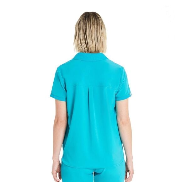 Antimicrobial Premium Performance Collar Scrub Top 2-Pack Size XL - Picture 4 of 4